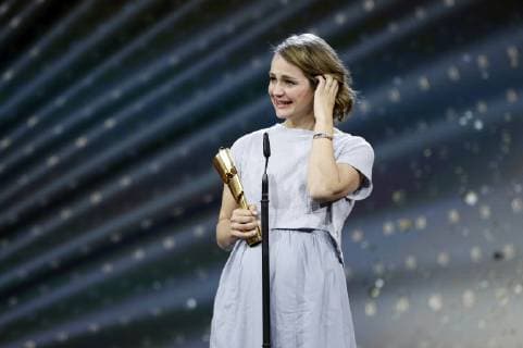Luise Heyer at the presentation of the German Film Award 2019 at Messe Berlin Berlin 03 05 2019 Foto:xS.xGabschx xFuturexImage