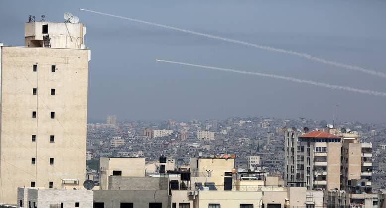 News Themen der Woche KW18 News Bilder des Tages May 5, 2019 - Gaza, gaza strip, Palestine - Rockets are fired from Gaza towards Israel, in Gaza May 5, 2019. Gaza Palestine  - ZUMAn230 20190505_zaa_n230_168 Copyright: xMajdixFathix