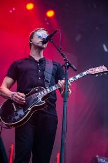May 4, 2019 - Atlanta, GA, USA - ATLANTA, GEORGIA - MAY 04: Paul Banks of the Interpol performs during day 2 of Shaky Knees Music Festival at Atlanta Central Park on May 04, 2019 in Atlanta, Georgia. Photo: Ryan Fleisher imageSPACE Atlanta USA - ZUMAs181 20190504_zea_s181_139 Copyright: xImagespacex