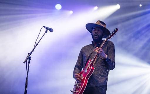 May 4, 2019 - Atlanta, GA, USA - ATLANTA, GEORGIA - MAY 04: Gary Clark Jr. performs during day 2 of Shaky Knees Music Festival at Atlanta Central Park on May 04, 2019 in Atlanta, Georgia. Photo: Ryan Fleisher imageSPACE Atlanta USA - ZUMAs181 20190504_zea_s181_134 Copyright: xImagespacex