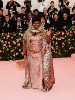 Bevy Smith arrives on the red carpet at The Metropolitan Museum of Art s Costume Institute Benefit Camp: Notes on Fashion at Metropolitan Museum of Art in New York City on May 6, 2019.  NYP20190506225 JOHNxANGELILLO