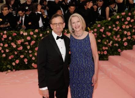 Daniel H. Weiss and Sandra Jarva Weiss arrive on the red carpet at The Metropolitan Museum of Art s Costume Institute Benefit Camp: Notes on Fashion at Metropolitan Museum of Art in New York City on May 6, 2019.  NYP20190506230 JOHNxANGELILLO
