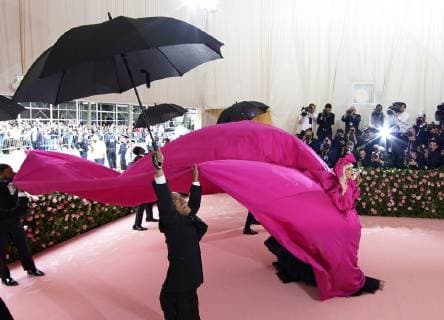 Lady Gaga arrives on the red carpet at The Metropolitan Museum of Art s Costume Institute Benefit Camp: Notes on Fashion at Metropolitan Museum of Art in New York City on May 6, 2019.  NYP2019050506 JOHNxANGELILLO