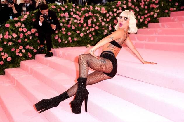 May 6, 2019 - New York, New York, U.S. - LADY GAGA at the Met Museum Costume Institute Benefit, Celebrating the exhibition Camp:Notes on Fashion ,.The Metropolitan Museum of Art, NYC.May 6, 2019.Photos by , Photos Inc. New York U.S. - ZUMAms4_ 20190506_zaf_ms4_040 Copyright: xSoniaxMoskowitzx