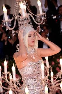 May 6, 2019 - New York, New York, U.S. - KATY PERRY at the Met Museum Costume Institute Benefit, Celebrating the exhibition Camp:Notes on Fashion ,.The Metropolitan Museum of Art, NYC.May 6, 2019.Photos by , Photos Inc. New York U.S. - ZUMAms4_ 20190506_zaf_ms4_052 Copyright: xSoniaxMoskowitzx