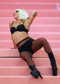 NEW YORK, NEW YORK - MAY 06: Lady Gaga at The 2019 Met Gala Celebrating Camp: Notes on Fashion at Metropolitan Museum of Art on May 06, 2019 in New York City. Copyright: xJohnxPalmerx