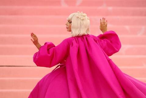NEW YORK, NEW YORK - MAY 06: Lady Gaga at The 2019 Met Gala Celebrating Camp: Notes on Fashion at Metropolitan Museum of Art on May 06, 2019 in New York City. Copyright: xJohnxPalmerx