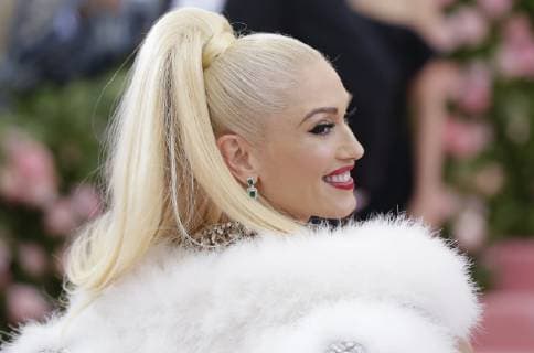 Gwen Stefani arrives on the red carpet at The Metropolitan Museum of Art s Costume Institute Benefit Camp: Notes on Fashion at Metropolitan Museum of Art in New York City on May 6, 2019.  NYP2019050975 JOHNxANGELILLO
