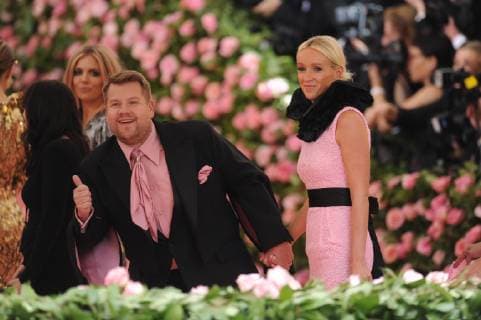 NEW YORK, NEW YORK - MAY 06: James Corden at The 2019 Met Gala Celebrating Camp: Notes on Fashion at Metropolitan Museum of Art on May 06, 2019 in New York City. Copyright: xJohnxPalmerx