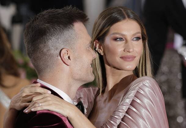 Tom Brady and Gisele Bundchen arrive on the red carpet at The Metropolitan Museum of Art s Costume Institute Benefit Camp: Notes on Fashion at Metropolitan Museum of Art in New York City on May 6, 2019.  NYP2019050958 JOHNxANGELILLO