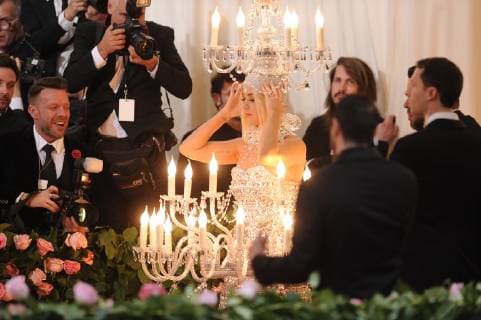 NEW YORK, NEW YORK - MAY 06: Katy Perry at The 2019 Met Gala Celebrating Camp: Notes on Fashion at Metropolitan Museum of Art on May 06, 2019 in New York City. Copyright: xJohnxPalmerx