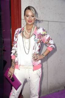Doreen Steinert at the presentation of her new fashion collection Natascha Loves Neon in cooperation with Zwillingsherz at Madame Tussauds Berlin 06 05 2019 Foto:xN.xKubelkax xFuturexImage