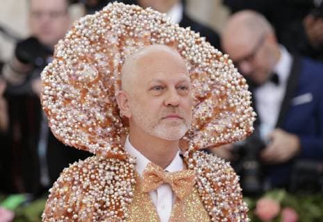 Ryan Murphy arrives on the red carpet at The Metropolitan Museum of Art s Costume Institute Benefit Camp: Notes on Fashion at Metropolitan Museum of Art in New York City on May 6, 2019.  NYP2019050911 JOHNxANGELILLO