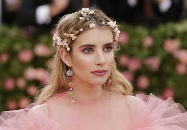 Emma Roberts arrives on the red carpet at The Metropolitan Museum of Art s Costume Institute Benefit Camp: Notes on Fashion at Metropolitan Museum of Art in New York City on May 6, 2019.  NYP2019050947 JOHNxANGELILLO