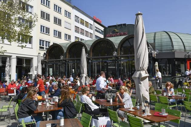 Cafe Kröpcke Georgstraße Hanover Lower Saxony Germany