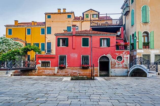 Platz in Venedig, Italien, Venedig square in Venice, Italy, Venice BLWS529046 Copyright: xblickwinkel McPHOTO M.xGannx