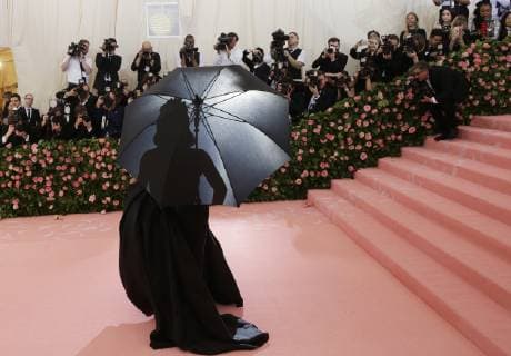 Lady Gaga arrives on the red carpet at The Metropolitan Museum of Art s Costume Institute Benefit Camp: Notes on Fashion at Metropolitan Museum of Art in New York City on May 6, 2019.  NYP2019050807 JOHNxANGELILLO