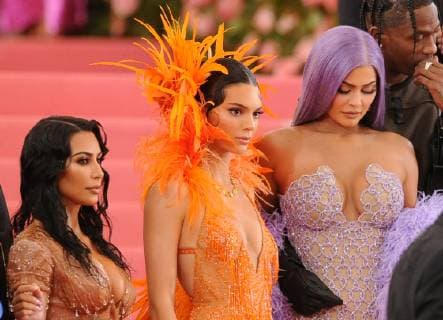 NEW YORK, NY - MAY 06: Kim Kardashian West, Kendall Jenner and Kylie Jenner at The 2019 Met Gala Celebrating Camp: Notes on Fashion at Metropolitan Museum of Art on May 06, 2019 in New York City. Copyright: xJohnxPalmerx