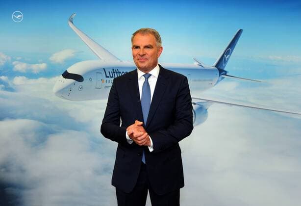 Germany Bonn 07 05 2019 Carsten Spohr Chairman of the Executive Board of Deutsche Lufthansa AG before the Annual General Meeting Annual General Meeting of Deutsche Lufthansa AG