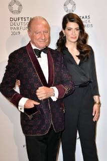 Alberto Morillas and Linda Zervakis at the 27th German Perfume Award Duftstars 2019 at the Rheinterrasse Düsseldorf Düsseldorf 09 05 2019 Foto:xF.xKernx xFuturexImage