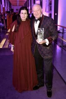Alberto Morillas with daughter Veronique at the 27th German Perfume Award Duftstars 2019 at the Rheinterrasse Düsseldorf Düsseldorf 09 05 2019 Foto:xF.xKernx xFuturexImage