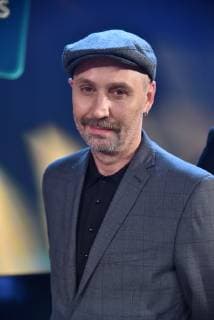 Editor Carsten Piefke, winner of the Editing Documentation for Berlin category, cleans at the award ceremony of the 29th German Camera Prize Cameramen and editors are honoured here for their outstanding performance