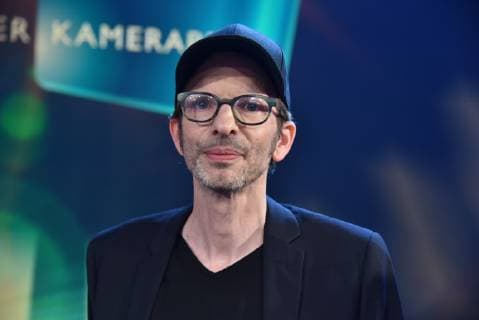 Cutter Stefan Stabenow prizewinner in the editing category for television film Unser Kind at the award ceremony for the 29th German Camera Prize This is where cameramen and editors are honoured for their outstanding performance