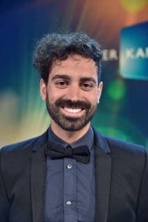 Cameraman Christopher Aoun Prize winner in the category Camera Feature Film for Capernaum at the award ceremony of the 29 German Camera Prize Cameramen and editors are honoured for their outstanding performance here