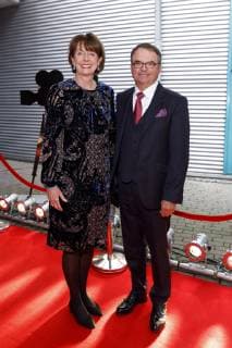 Henriette Reker with her husband Perry Somers at the 29th German Camera Award Ceremony at the Theater im Tanzbrunnen Köln 10 05 2019 Foto:xC.xHardtx xFuturexImage