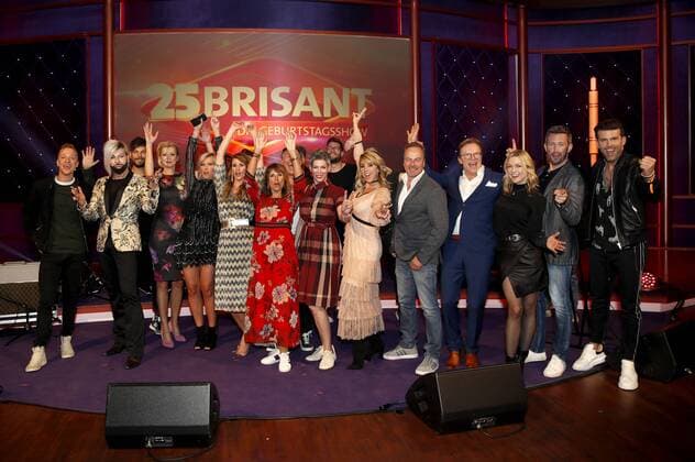 Entertainment Themen der Woche KW19 Entertainment Bilder des Tages Die Stargäste beim Event-Tag und der MDR TV-Geburtstagsshow 25 Jahre Brisant - Wir sind deins in der Media City. Leipzig, 11.05.2019 *** The star guests at the event day and the MDR TV birthday show 25 years Brisant We are yours in the Media City Leipzig 11 05 2019 Foto:xR.xStoffelsx xFuturexImage
