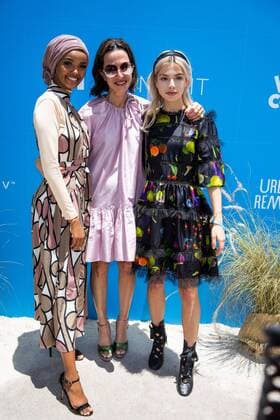 MIAMI, FL - MAY 11: Halima Aden attends the Sports Illustrated Swimsuit On Location Day 2 at Ice Palace on May 11, 2019 in Miami, Florida. (Photo by mpi140 MediaPunch) Copyright: xmpi140 MediaPunchx