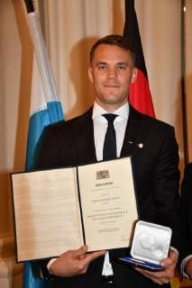 Manuel New Award of the Social Medal Bavarian State Medal for Social Services Max Joseph Saal Residenz Munich 13 May 2019