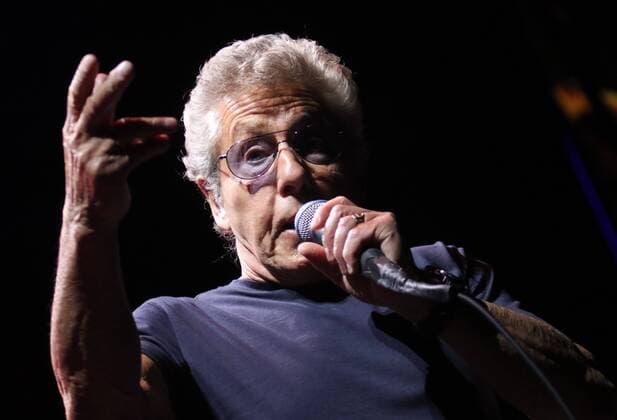 May 13, 2019 - New York City, New York, U.S. - Vocalist ROGER DALTREY, from the rock band, THE WHO, performs during their Moving On! Tour at Madison Square Garden. New York City U.S. - ZUMAk03_ 20190513_zaf_k03_133 Copyright: xNancyxKaszermanx