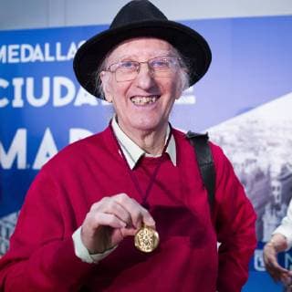 May 16, 2019 - Madrid, Spain - Ilusionist Juan Tamariz attends the Madrid Golden Medal at Retiro Park on May 15, 2019 in Madrid, Spain. Madrid Spain  - ZUMAn230 20190516_zaa_n230_008 Copyright: xOscarxGonzalezx
