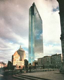 (190517) -- BEIJING, May 17, 2019 () -- File photo shows the John Hancock Tower designed by world-renowned architect Ieoh Ming Pei in Boston, the United States. Ieoh Ming Pei, commonly known as I.M. Pei, died Thursday at age 102. Pei was born in Guangzhou of China and moved to the United States in 1935. He won a wide variety of prizes and awards in the field of architecture. () U.S.-CHINESE AMERICAN ARCHITECT-PASSING AWAY xinhua 