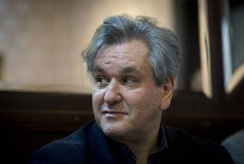 Chief conductor Sir Antonio Pappano attends the press conference prior to Concert by Orchestra dell Accademia Nazionale di Santa cecilia Roma during the Prague Spring International Music Festival in Prague, Czech Republic, May 17, 2019. (CTKxPhoto KaterinaxSulova) CTKPhotoP201905170898601  suk6