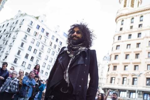 May 19, 2019 - Madrid, Spain - Lebanese violinist Ara Malikian during the digital concert in the Plaza de Callao in Madrid, presents his latest album, Royal Garage May 18, 2019 madrid spain Madrid Spain  - ZUMAn230 20190519_zaa_n230_041 Copyright: xOscarxGonzalezx