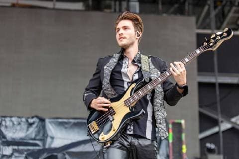 May 19, 2019 - Columbus, Ohio, U.S - JED ELLIOTT of The Struts during the Sonic Temple Music Festival at the MAPFRE Stadium in Columbus, Ohio Columbus U.S. - ZUMAs135 20190519_zap_s135_073 Copyright: xDanielxDeSloverx