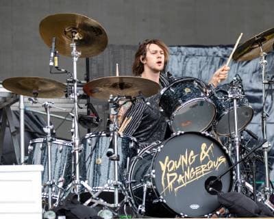 May 19, 2019 - Columbus, Ohio, U.S - GETHIN DAVIES of The Struts during the Sonic Temple Music Festival at the MAPFRE Stadium in Columbus, Ohio Columbus U.S. - ZUMAs135 20190519_zap_s135_065 Copyright: xDanielxDeSloverx