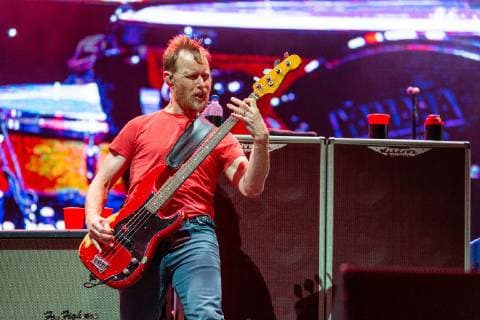 May 19, 2019 - Columbus, Ohio, U.S - NATE MENDEL of Foo Fighters during the Sonic Temple Music Festival at the MAPFRE Stadium in Columbus, Ohio Columbus U.S. - ZUMAs135 20190519_zap_s135_100 Copyright: xDanielxDeSloverx