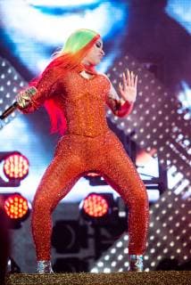 May 19, 2019 - Cardi B (Belcalis Marlenis Alm¡nzar) performs at Hangout Music Festival in Gulf Shores, Alabama - 17 May 2019  - ZUMAr152 20190519_zaa_r152_005 Copyright: xJenniferxDevereauxx xRmvx