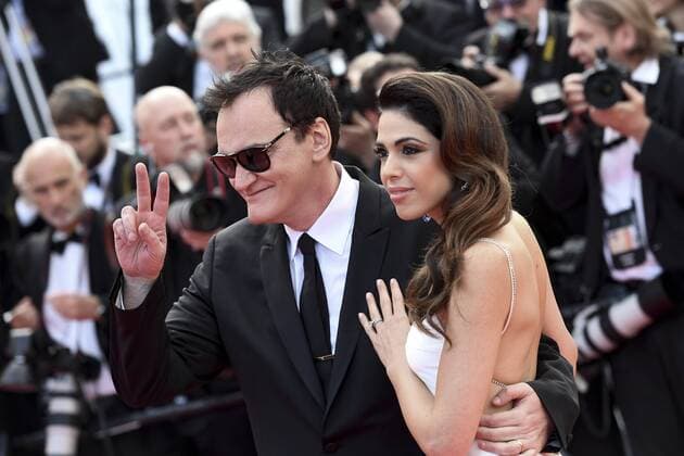 Entertainment Themen der Woche KW21 Entertainment Bilder des Tages Quentin Tarantino - Daniela Pick CINEMA : 72 eme Festival de Cannes - Red Carpet du film once upon a time...in Hollywood - 21 05 2019 NorbertScanella Panoramic 