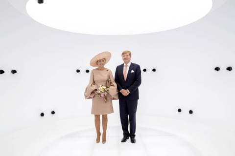 Entertainment Bilder des Tages 22-05-2019 Germany Queen Maxima and King Willem-Alexander visiting the studio Babelsberg in Potsdam.  Copyright: xPPEx