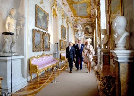 22-05-2019 Germany Queen Maxima and King Willem-Alexander visiting Potsdam.  Copyright: xPPEx