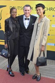 German Dubbing Award 2019 Joye Hermlin, Andrej Hermlin, Rachel Hermlin Arrival for the German Dubbing Award 2019 at the TIP am Knazlermat in Berlin on 23 05 2019 photopress müller