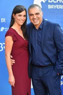 Marcus MITTERMEIER actor , with Eherau Petra Roter Teppich,Red Carpet,Bayerischer Fernsehpreis 2019 on 24 05 2019