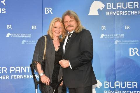 Leslie Mandoki with wife Bavarian Television Award 2019 Bavarian Television Award at the Prinzregententheater Munich 23 May 2019
