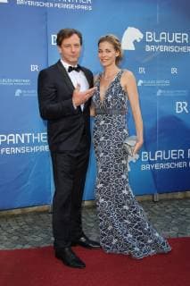 Hendrik Duryn and Jessica Ginkel, Bavarian Television Prize 2019 at the Prinzregententheater in Munich on 25 05 2019