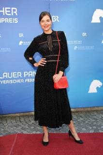 Susan Hoecke arriving for the presentation of the Bavarian Television Prize on 24 05 2019 at the Prinzregententheater in Munich Bavarian Television Prize 2019 in Munich