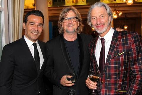 Erol Sander, Martin Krug and Rufus Beck at the presentation of the Bavarian Television Prize at the Prinzregententheater in Munich on 24 05 2019 Bavarian Television Prize 2019 in Munich